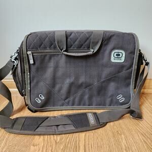 Ogio Classification #03507 Messenger Shoulder Laptop Bag Brown Padded Pockets
